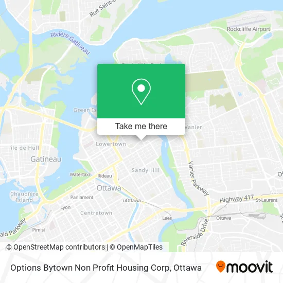 Options Bytown Non Profit Housing Corp map