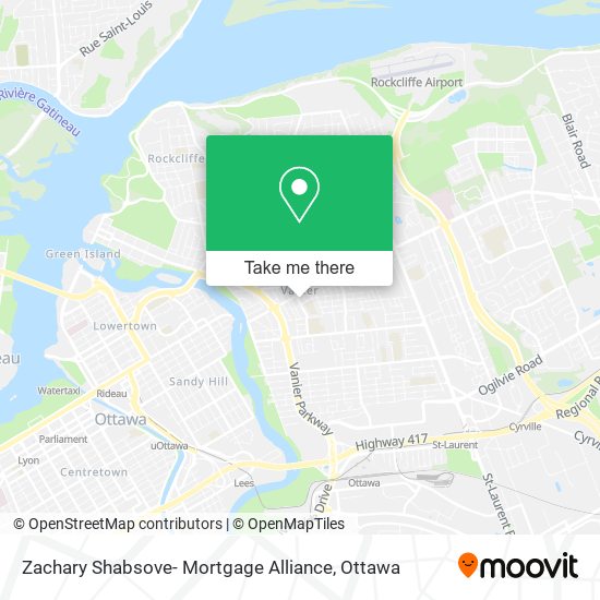 Zachary Shabsove- Mortgage Alliance map
