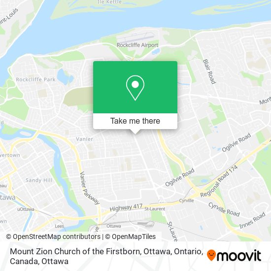 Mount Zion Church of the Firstborn, Ottawa, Ontario, Canada plan