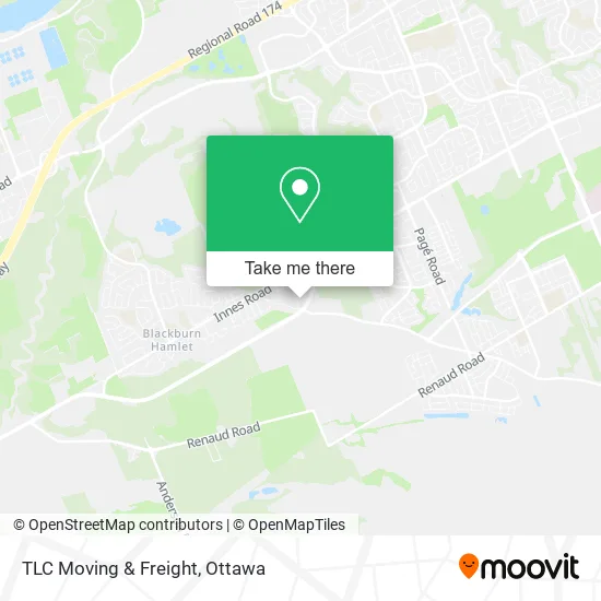 TLC Moving & Freight map