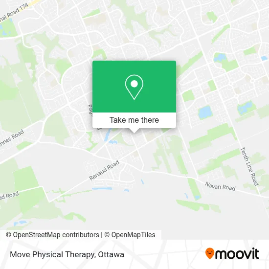 Move Physical Therapy map