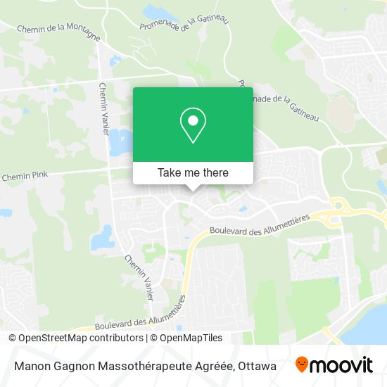 Manon Gagnon Massothérapeute Agréée plan