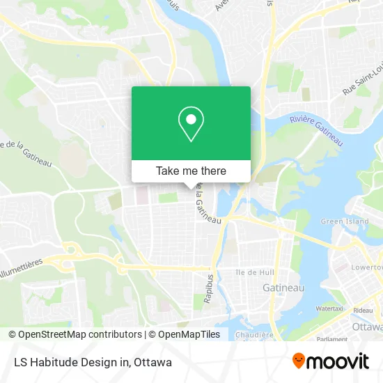 LS Habitude Design in map