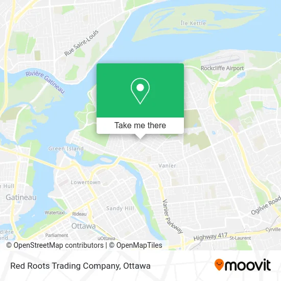 Red Roots Trading Company map