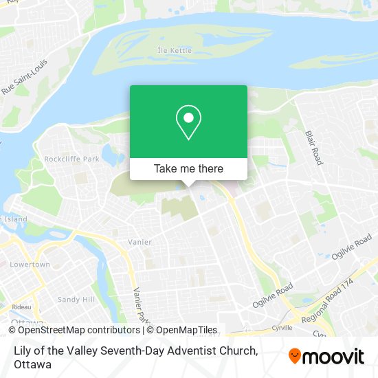 Lily of the Valley Seventh-Day Adventist Church map