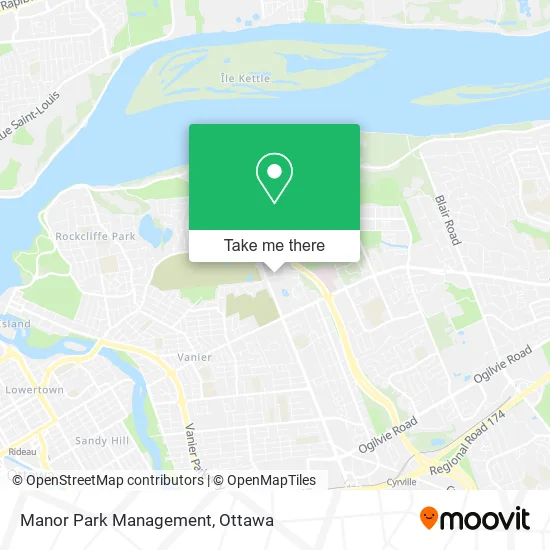 Manor Park Management map