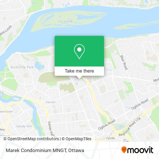 Marek Condominium MNGT map