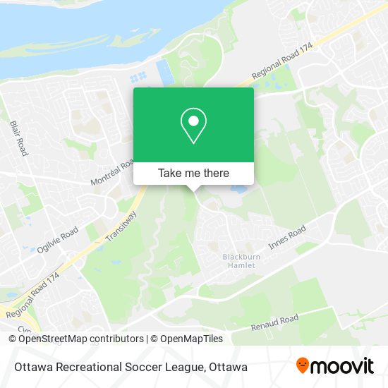 Ottawa Recreational Soccer League plan