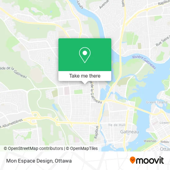 Mon Espace Design map