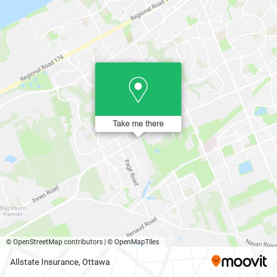 Allstate Insurance map