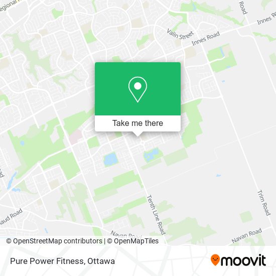 Pure Power Fitness map