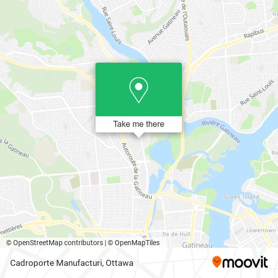 Cadroporte Manufacturi map
