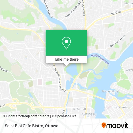 Saint Eloi Cafe Bistro plan