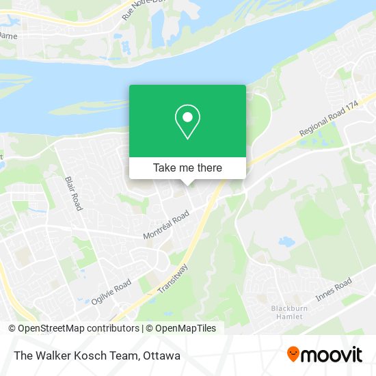 The Walker Kosch Team map