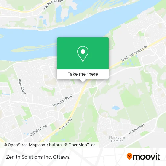 Zenith Solutions Inc map