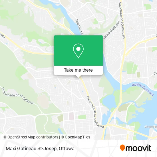 Maxi Gatineau St-Josep plan