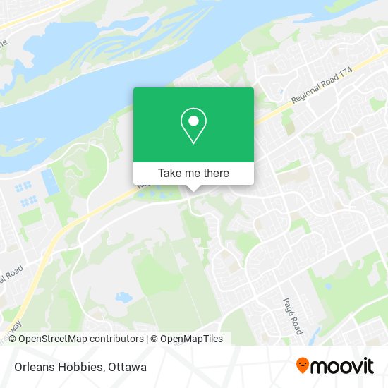 Orleans Hobbies map