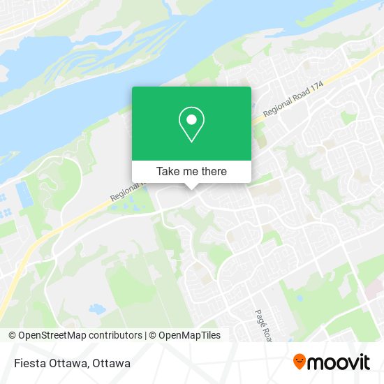 Fiesta Ottawa map