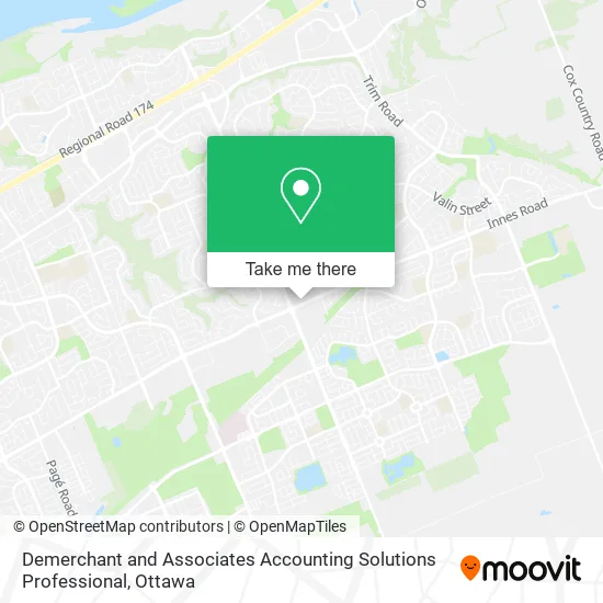 Demerchant and Associates Accounting Solutions Professional map