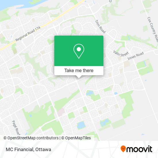 MC Financial map