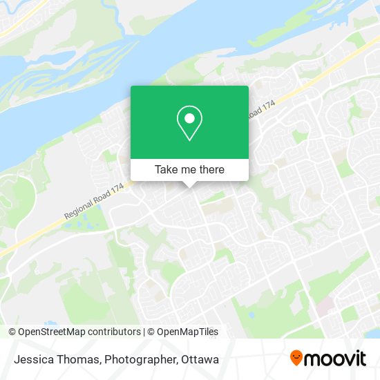 Jessica Thomas, Photographer map