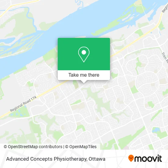 Advanced Concepts Physiotherapy map