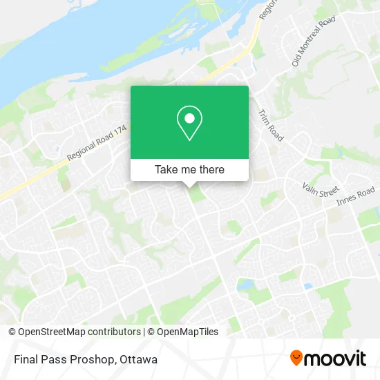 Final Pass Proshop map