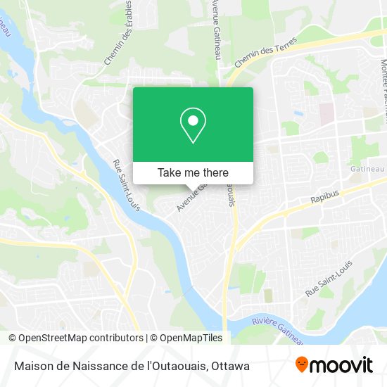 Maison de Naissance de l'Outaouais plan