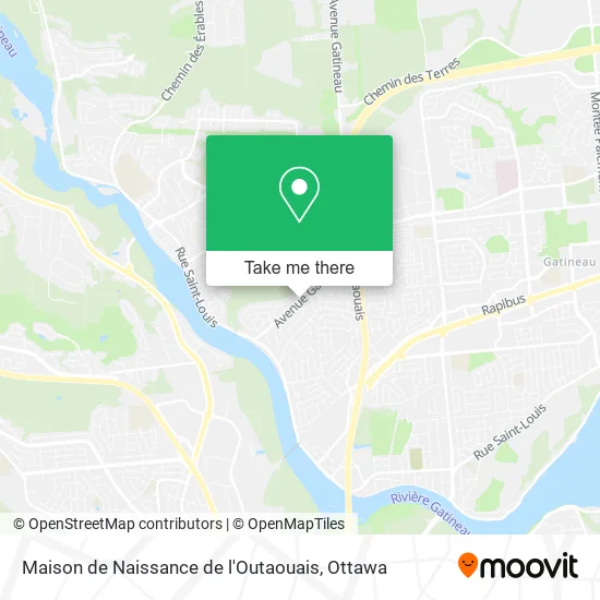 Maison de Naissance de l'Outaouais plan