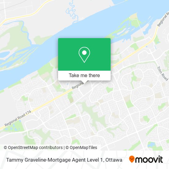 Tammy Graveline-Mortgage Agent Level 1 map