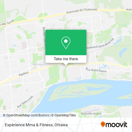 Expérience Mma & Fitness map