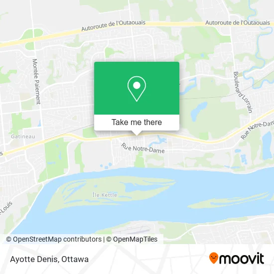 Ayotte Denis map