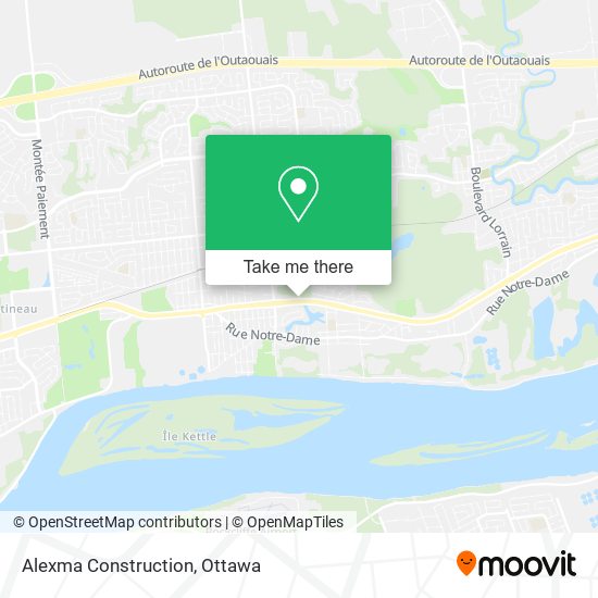 Alexma Construction map