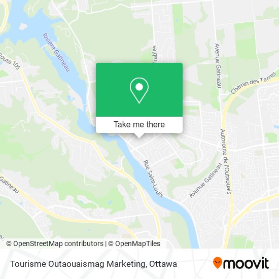 Tourisme Outaouaismag Marketing map