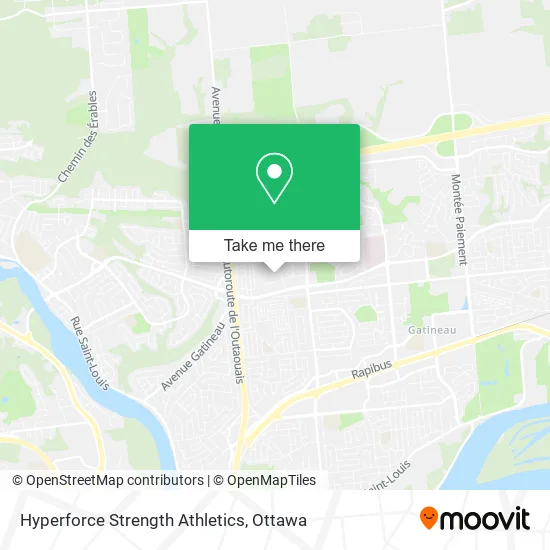 Hyperforce Strength Athletics map