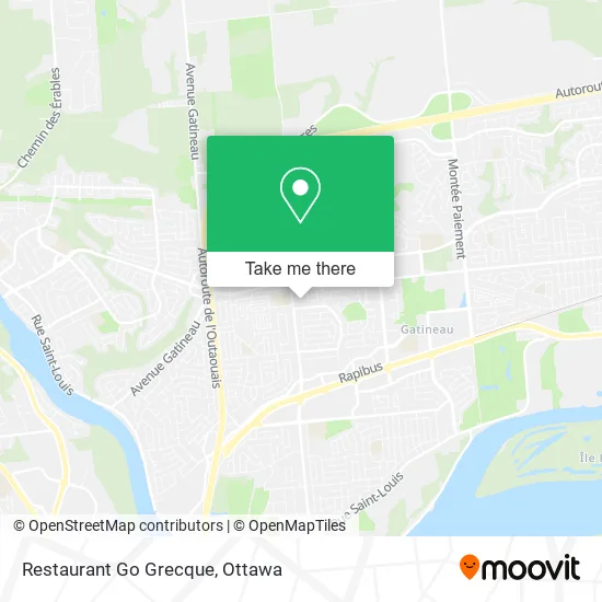 Restaurant Go Grecque map