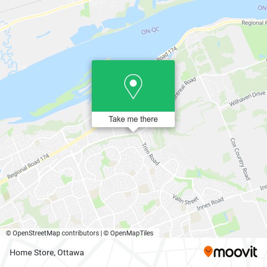 Home Store map