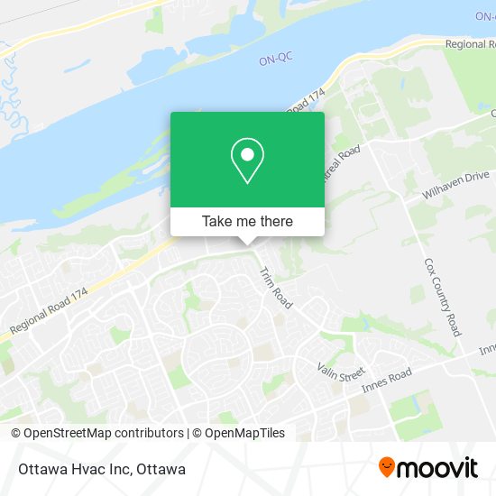 Ottawa Hvac Inc map