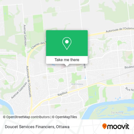 Doucet Services Financiers map