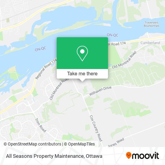 All Seasons Property Maintenance map