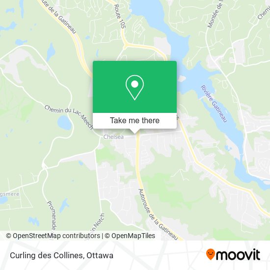 Curling des Collines map