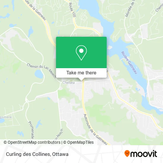 Curling des Collines map
