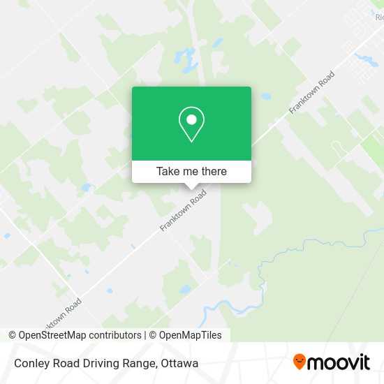 Conley Road Driving Range map
