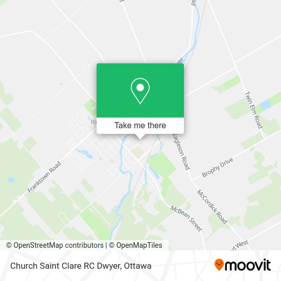 Church Saint Clare RC Dwyer plan