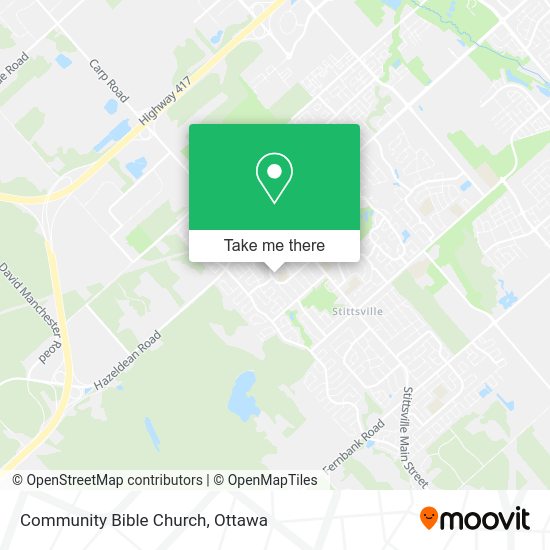 Community Bible Church plan