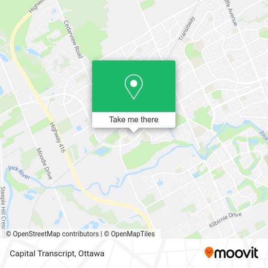Capital Transcript map