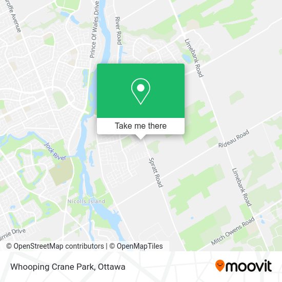 Whooping Crane Park plan
