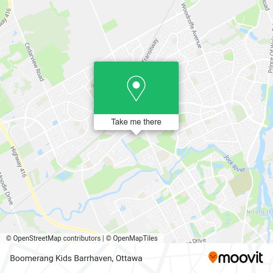 Boomerang Kids Barrhaven plan
