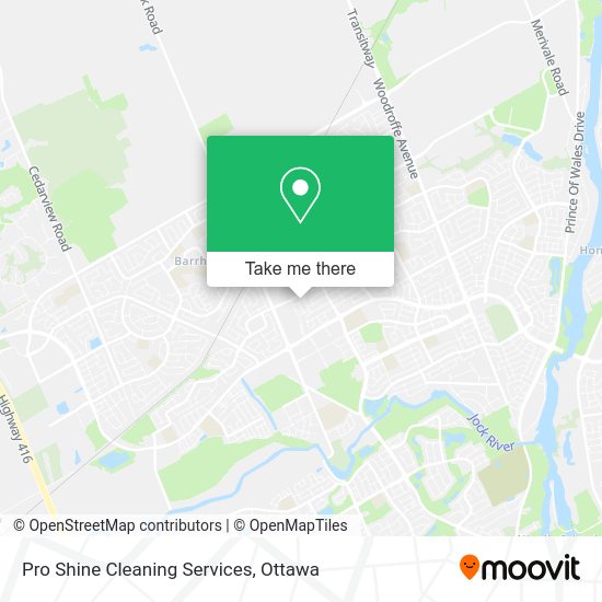 Pro Shine Cleaning Services map