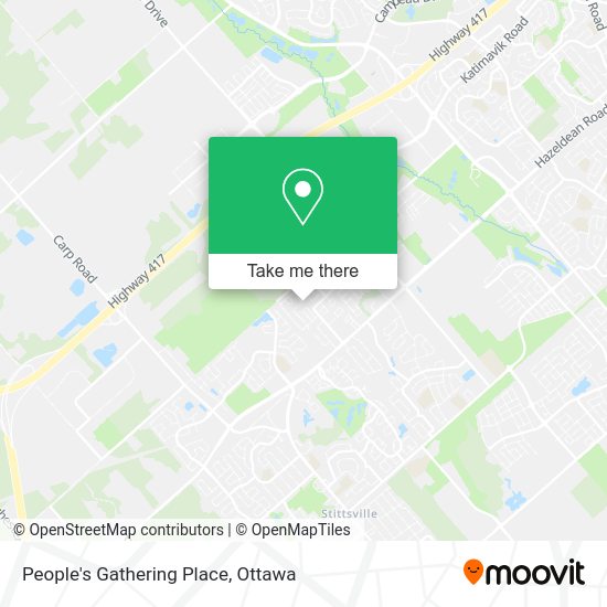 People's Gathering Place plan